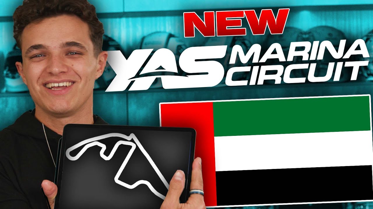 FIRST LOOK: Lando Norris Explains the NEW Yas Marina Circuit!