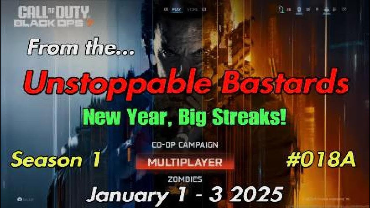 Black Ops 7 18A Jan3 - New Year...Big Streaks!