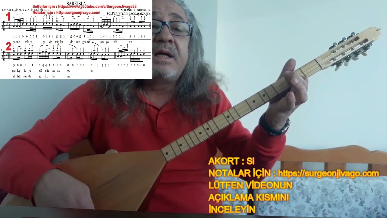 SOLFEJ ŞARKIŞLA KISA SAP BAĞLAMA EKLEYEN SURGEON