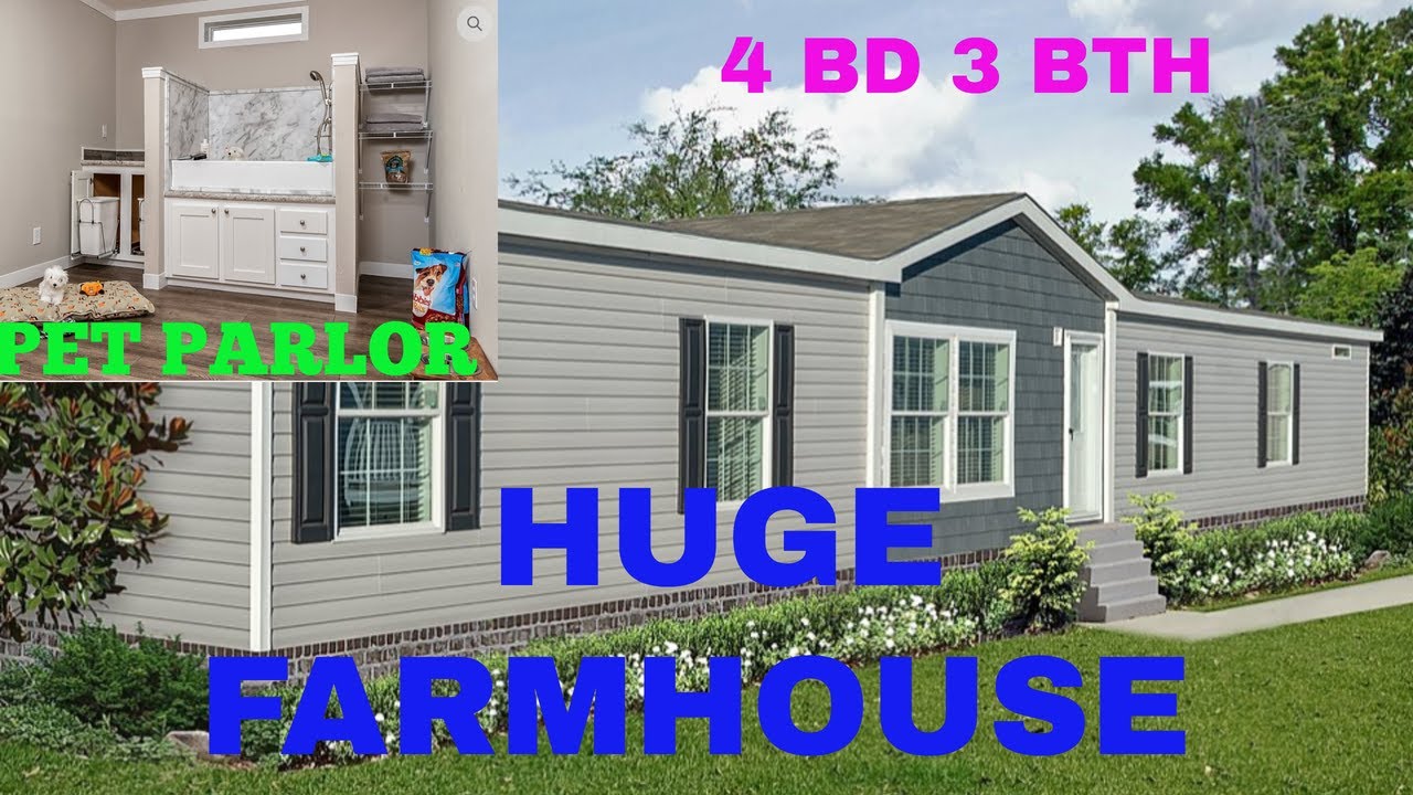 HUGE FARMHOUSE WITH PET PARLOR | the Legend Express by Scotbilit homes