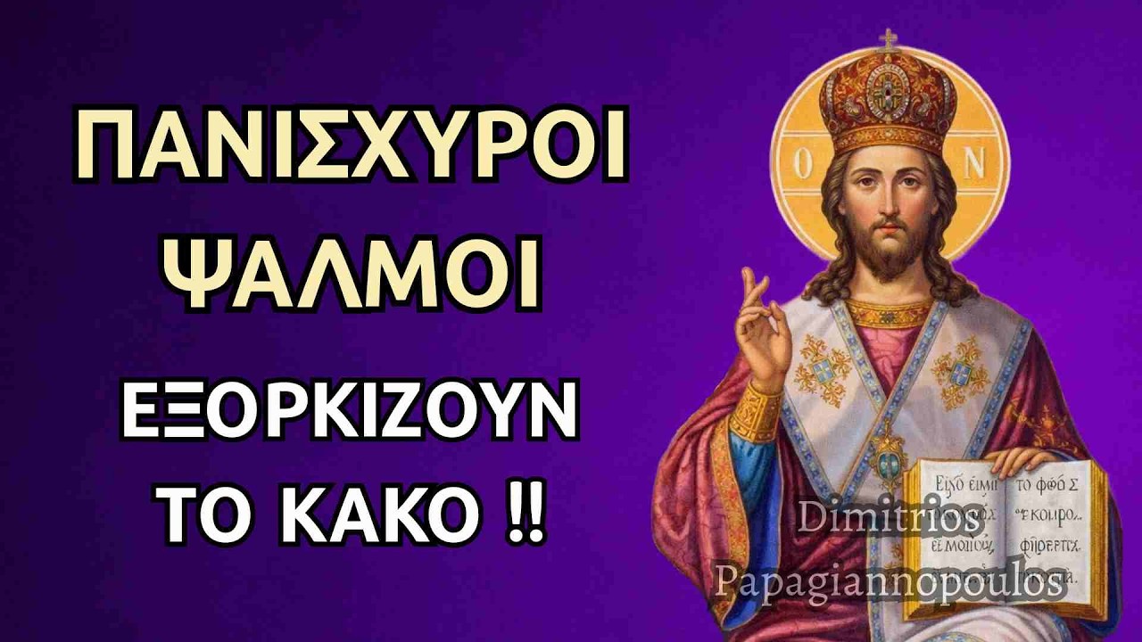 Πανίσχυροι Ψαλμοί που εξορκίζουν το κακό !!!