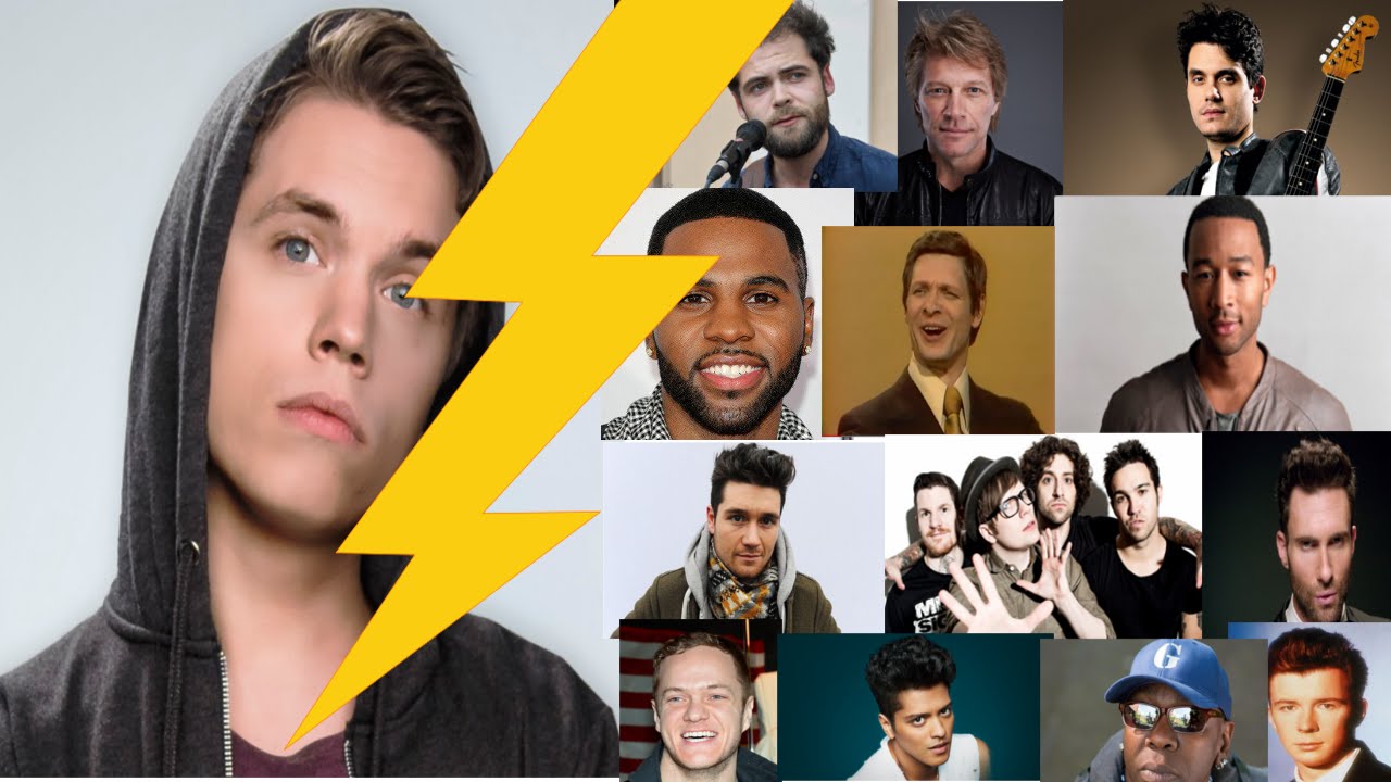 1 Guy, 14 Voices - Amazing COMPARISON