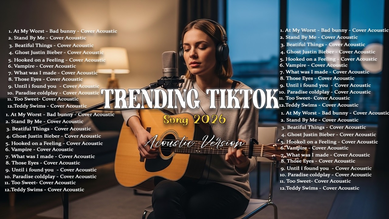Trending TikTok Song 2026 💗🎧| Relaxing Acoustic Love Song | Sailor song, Best Part, I Like Me Better