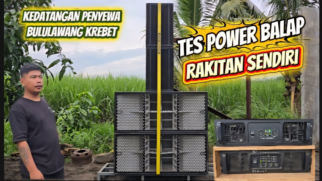 Tes Kekuatan Power Rakitan Sendiri , Class TD , Buat Handle 21 inch Cla , Ternyata Begini Suaranya !