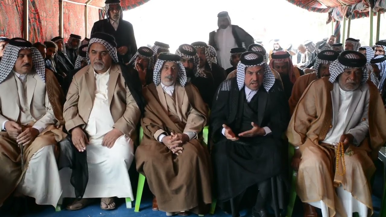 فصل عشائري حولت عشيرة العبودة على عشيرة ال ازيرج عن جريمه قتل المجني عليه ليث علي عيدان