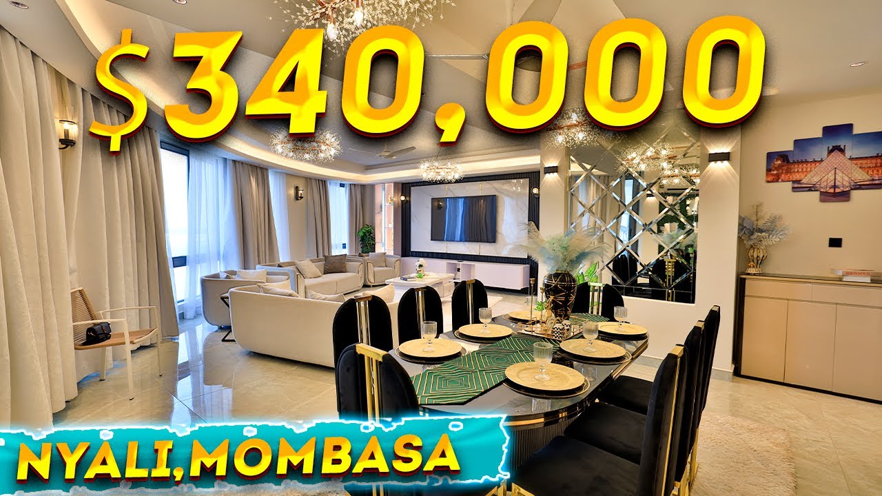 What $340K gets you in Nyali with a Beach view #luxuryhomes #mombasa #property
