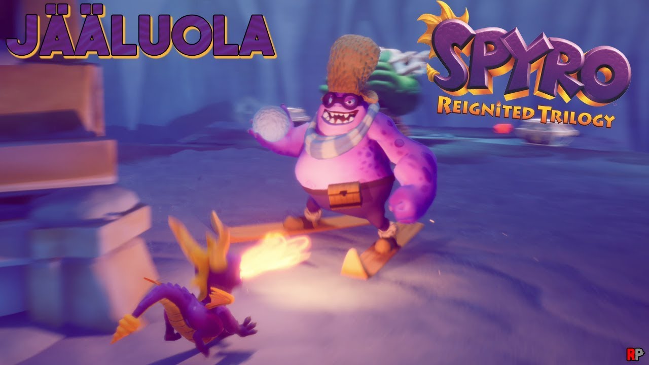 Spyro The Dragon - Jääluola(Läpipeluu)
