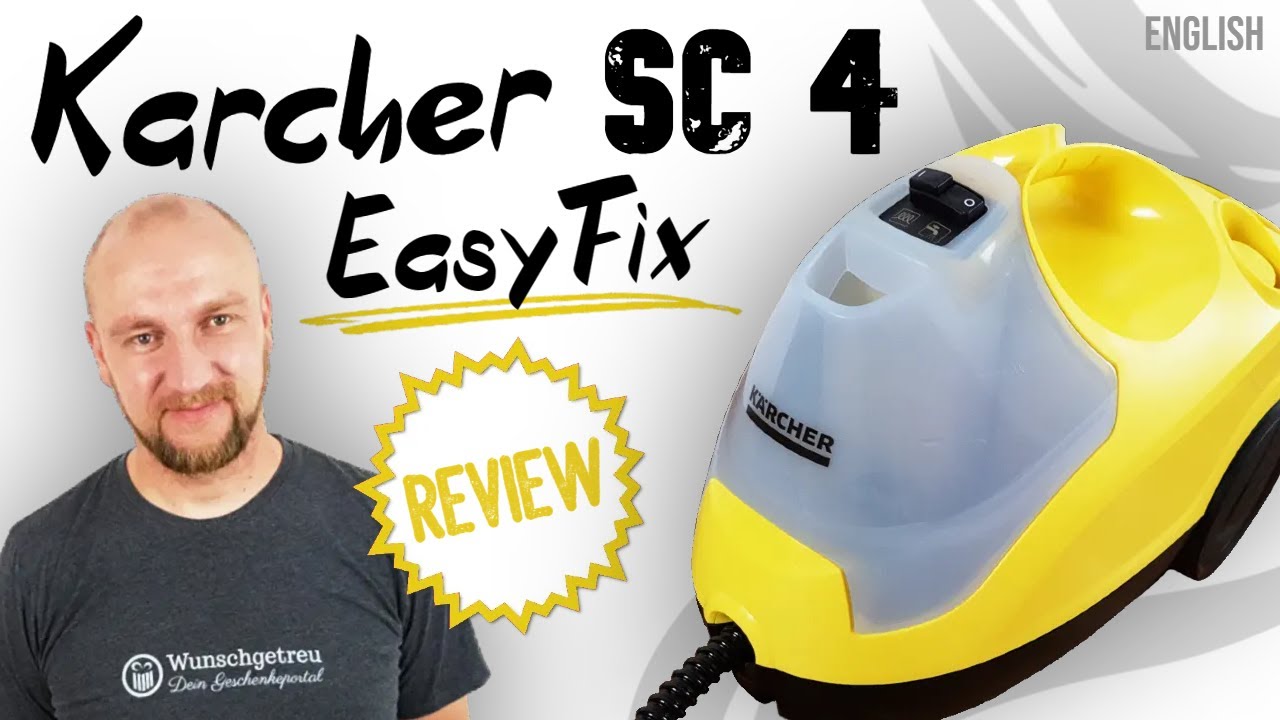 Karcher SC 4 EasyFix Review ► Is the steam cleaner worth it? ✅ Reviews 