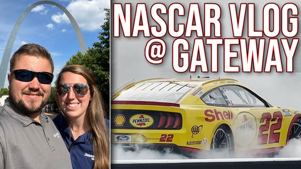The First NASCAR Cup Series Weekend at Gateway! - NASCAR VLOG - From the Media's Perspective