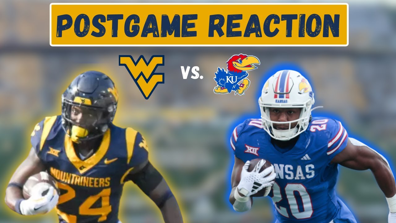 WVU EMBARRASSED at Kansas! | Postgame Reaction