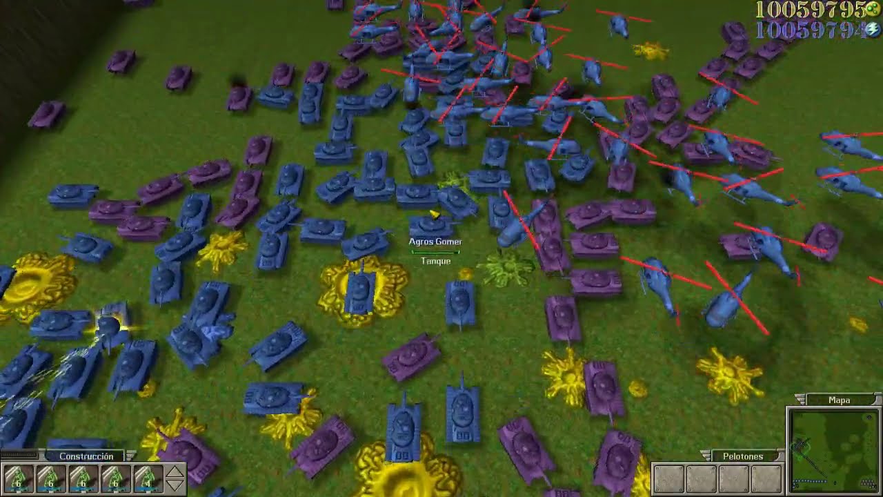 Army Men RTS Mapa Verde Online 3vs5