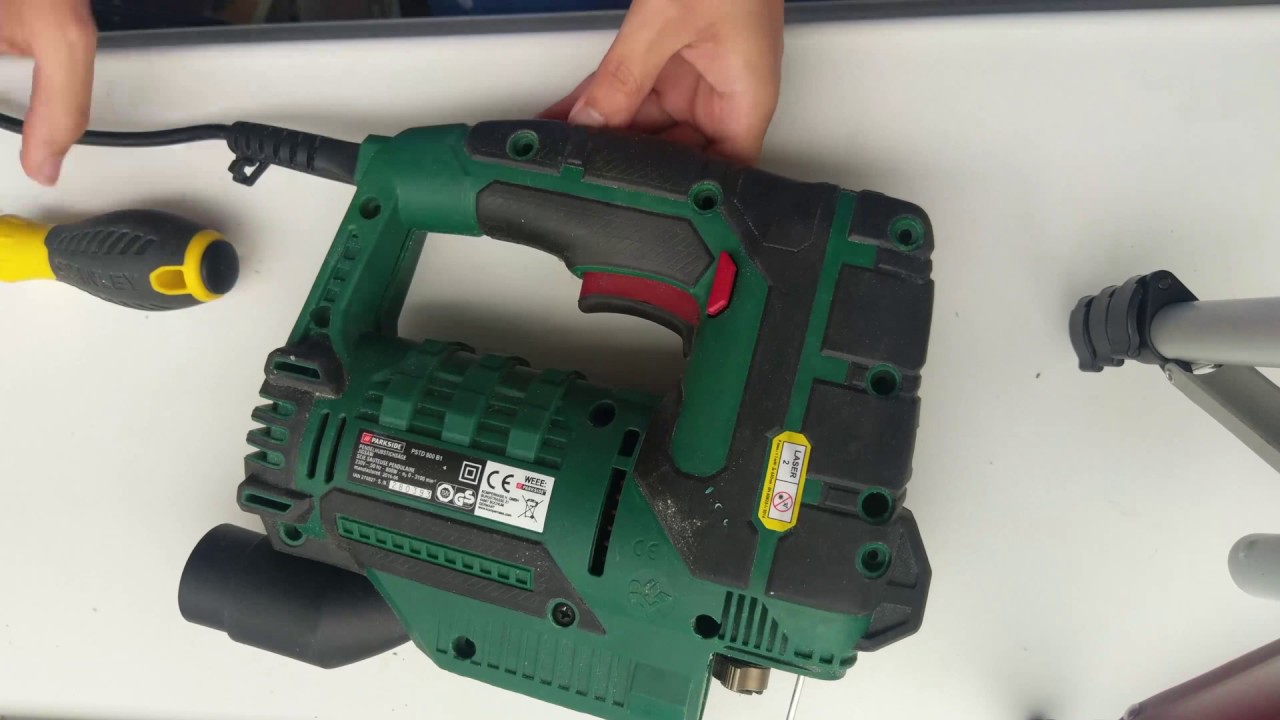 Dismantle and fix PARKSIDE lidl jigsaw cutter