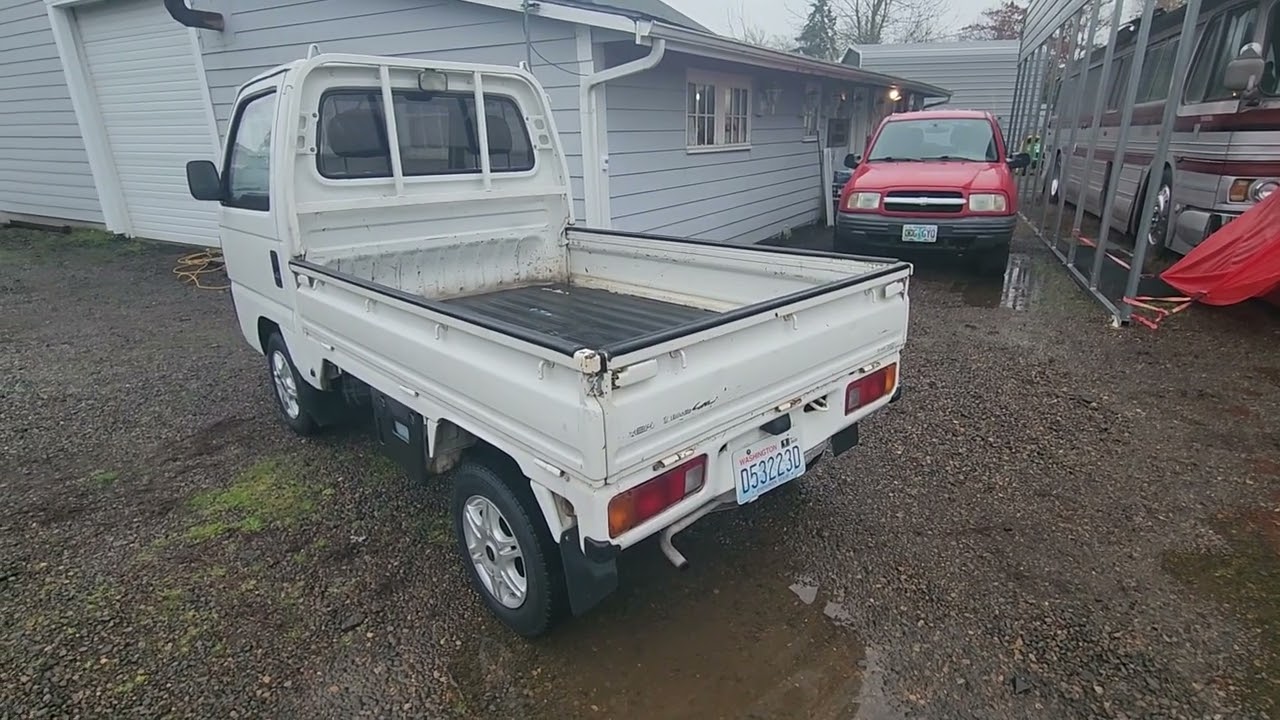 48 Hours with my 1995 Honda Acty SDX Truck. what are my impressions of my 1st JDM Kei Truck?