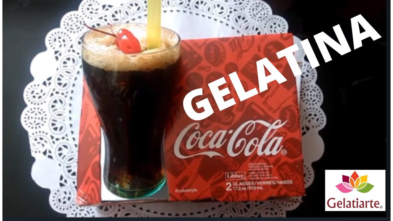 Gelatina Coca Cola