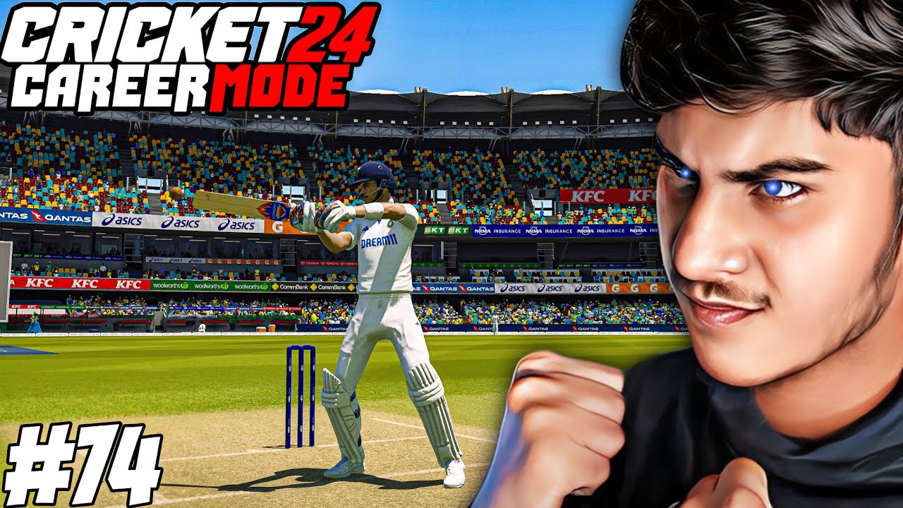 THE BGT FINALS IN GABBA | CRICKET 24 CAREER MODE GAMEPLAY #74