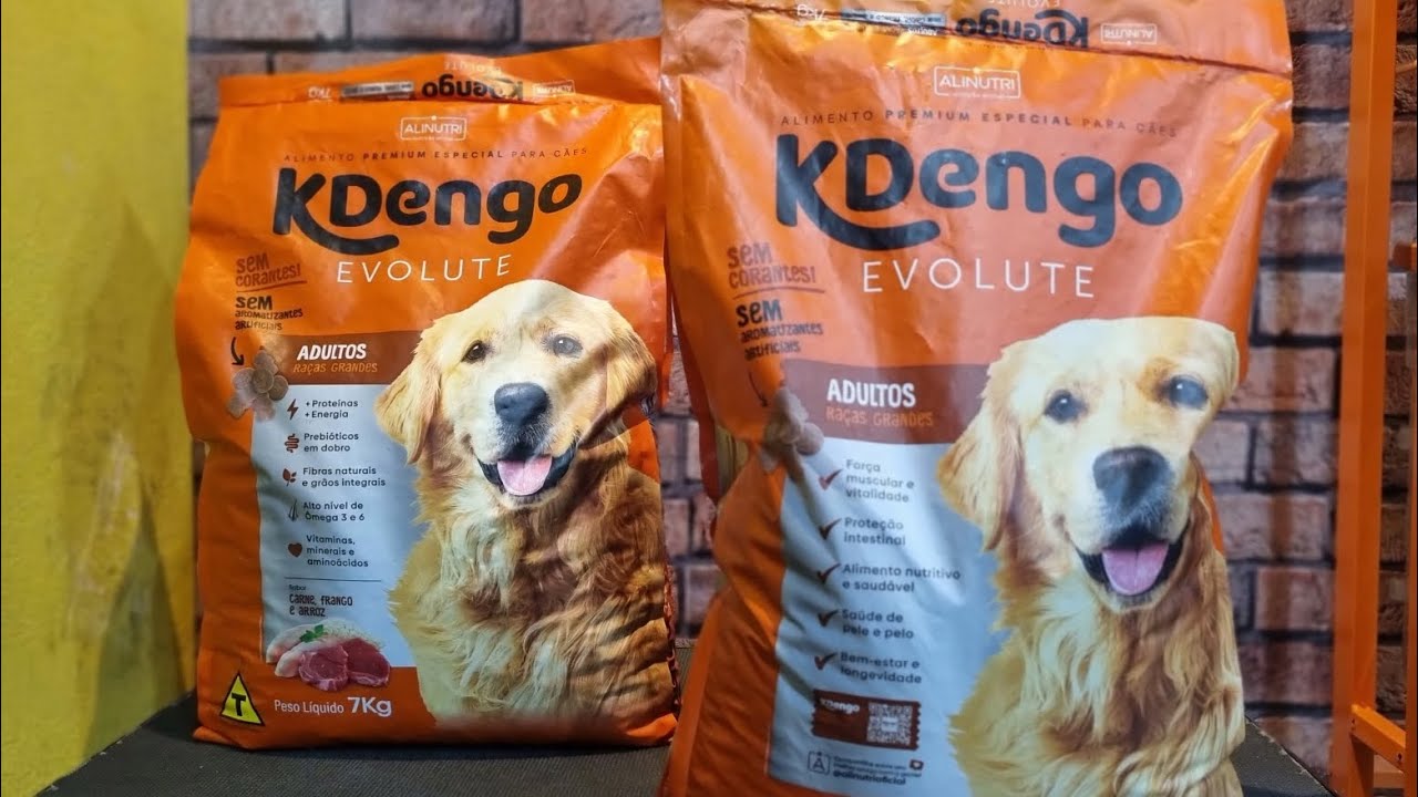 A melhor Ração premium especial para seu cachorro. kDengo evolute