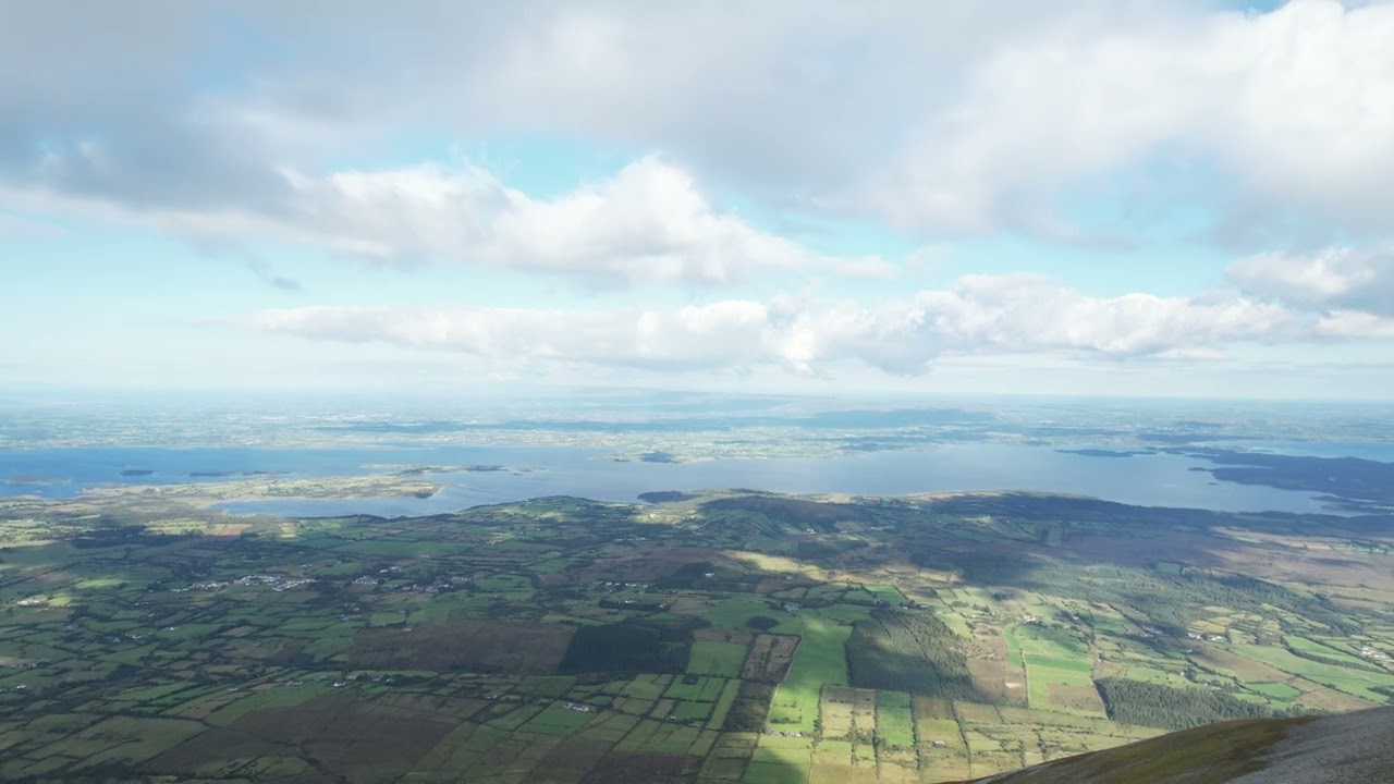 4K Aerial Footage of Nephin County Mayo