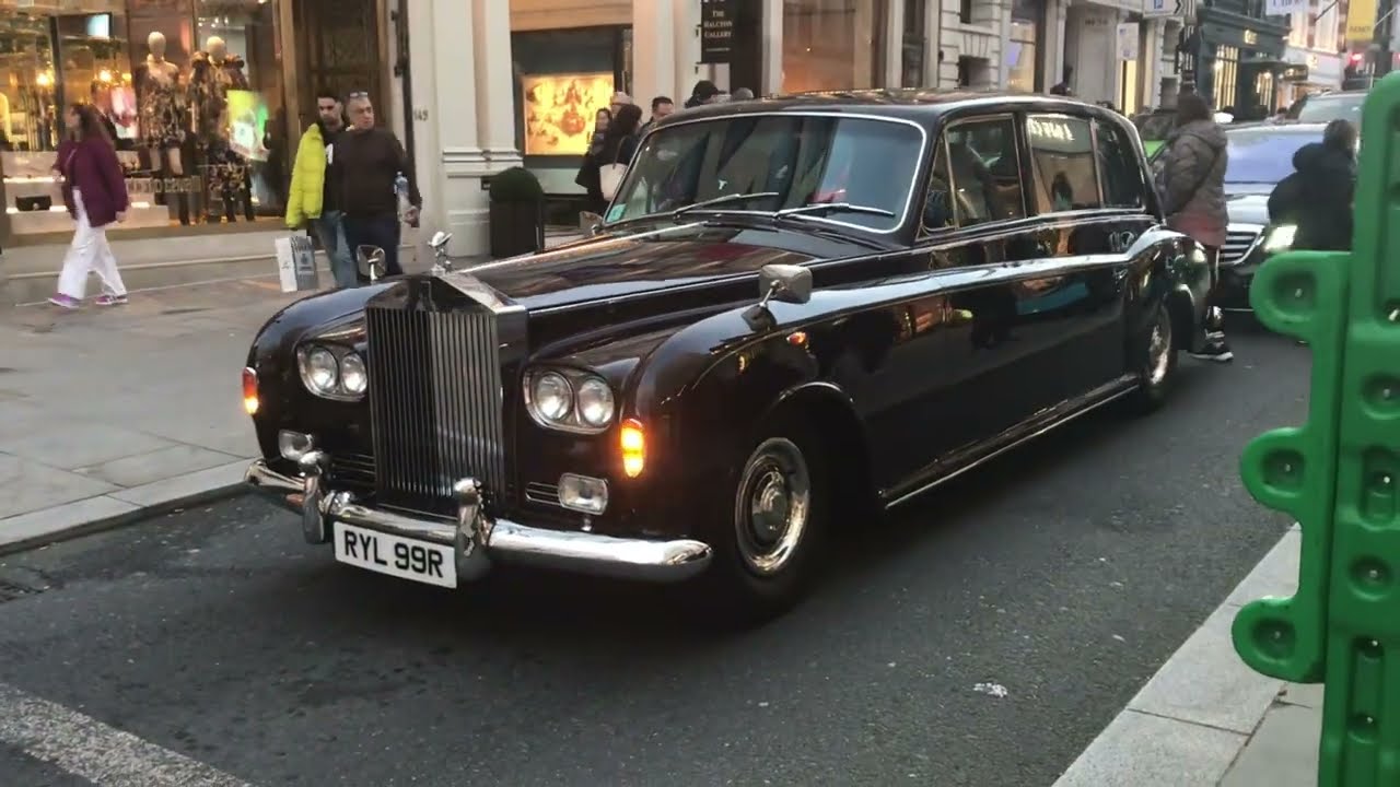 Sultan Of Brunei Rolls-Royce Phantom VI Classic Luxury Car In London | Car Spotter | Watch Da kargo