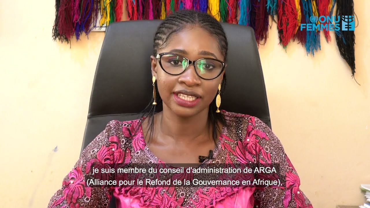 Portrait de Mme Nana Alassane Touré, Spécialiste Genre, Paix et Sécurité