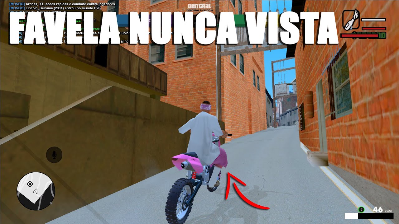 PEGADA DIFERENTE NESSE NOVO SERVIDOR - GTA SAMP ANDROID E PC