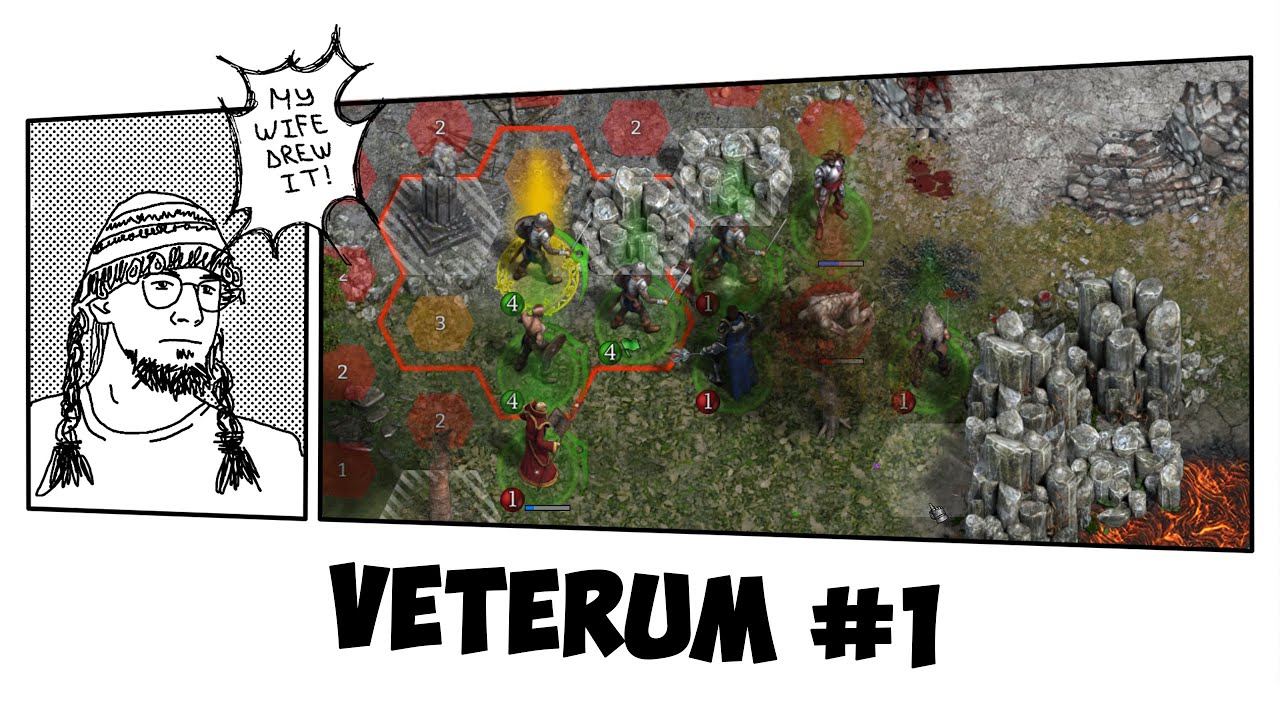 Veterum | Strategy RPG где собираешь отряд из различных юнитов и рас которые ненавидят друг друга #1