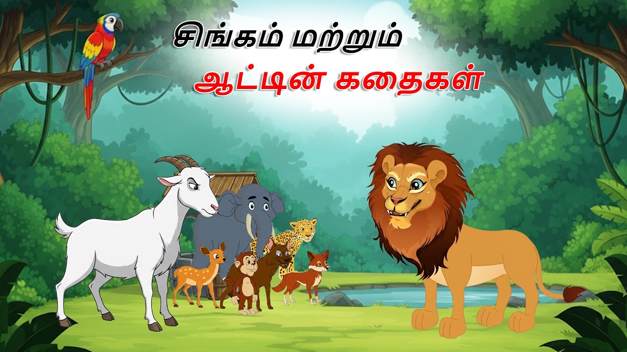 சிங்கம் மற்றும் ஆட்டின் கதைகள் || SHER AUR BAKRI KI KAHANIYA || SHINZOOTV