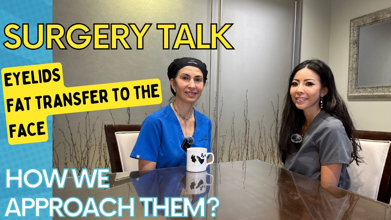 3 surgeries, 1 Day: Upper/ Lower Bleph + Fat Repositioning & Fat Transfer. Soheila Rostami, MD
