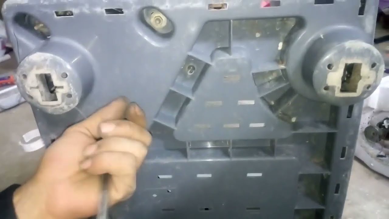 كيفيه تغيير جلب موتور غساله فريش وطريقة الفك والتركيب  بالتفصيل