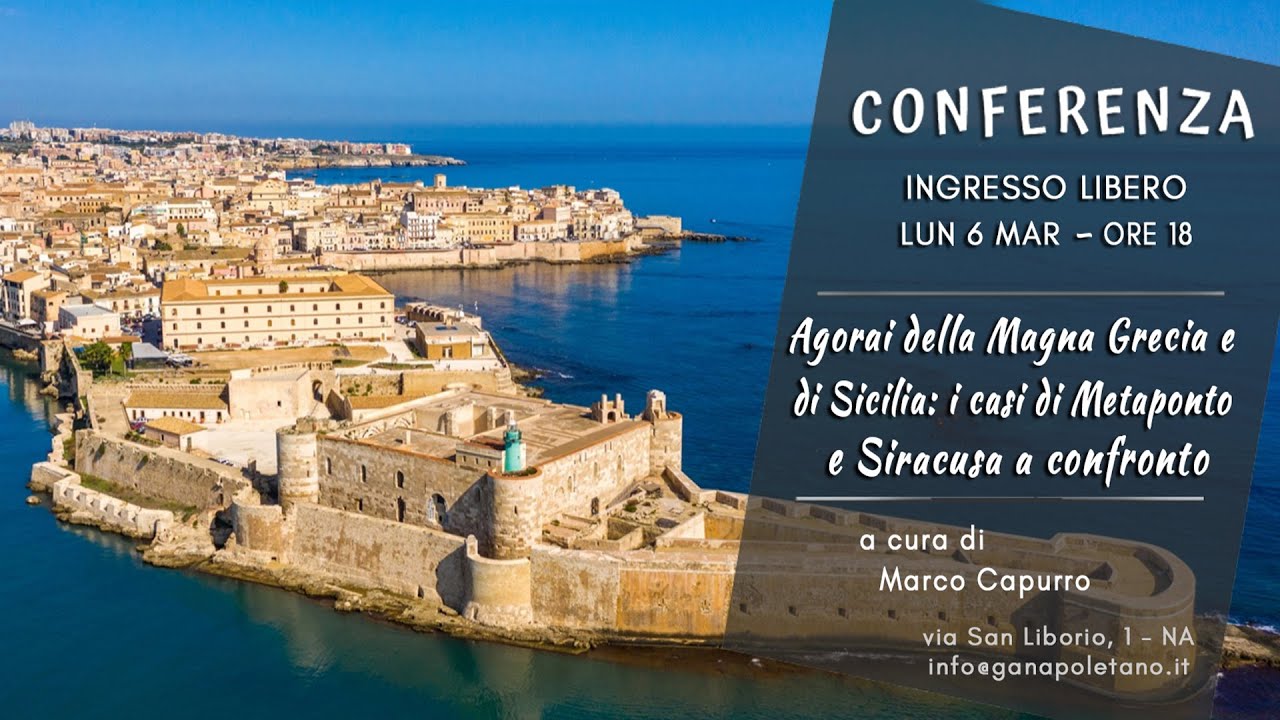 Agorai della Magna Grecia e di Sicilia: i casi di Metaponto e Siracusa a confronto