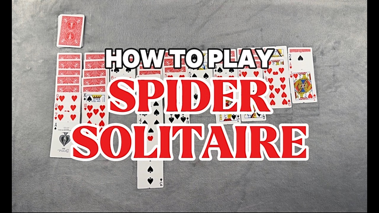 🕷️ How to Play Spider Solitaire (2 Suits) &ndash; Rules, Setup & Winning Strategy