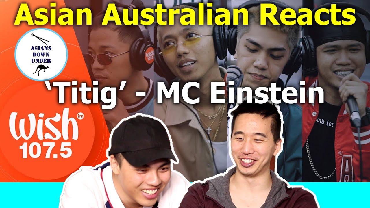 MC Einstein ft. Flow G, Yuri Dope, and Jekkpot “Titig” | 🇦🇺 Asian Australian Reaction Video | ADU