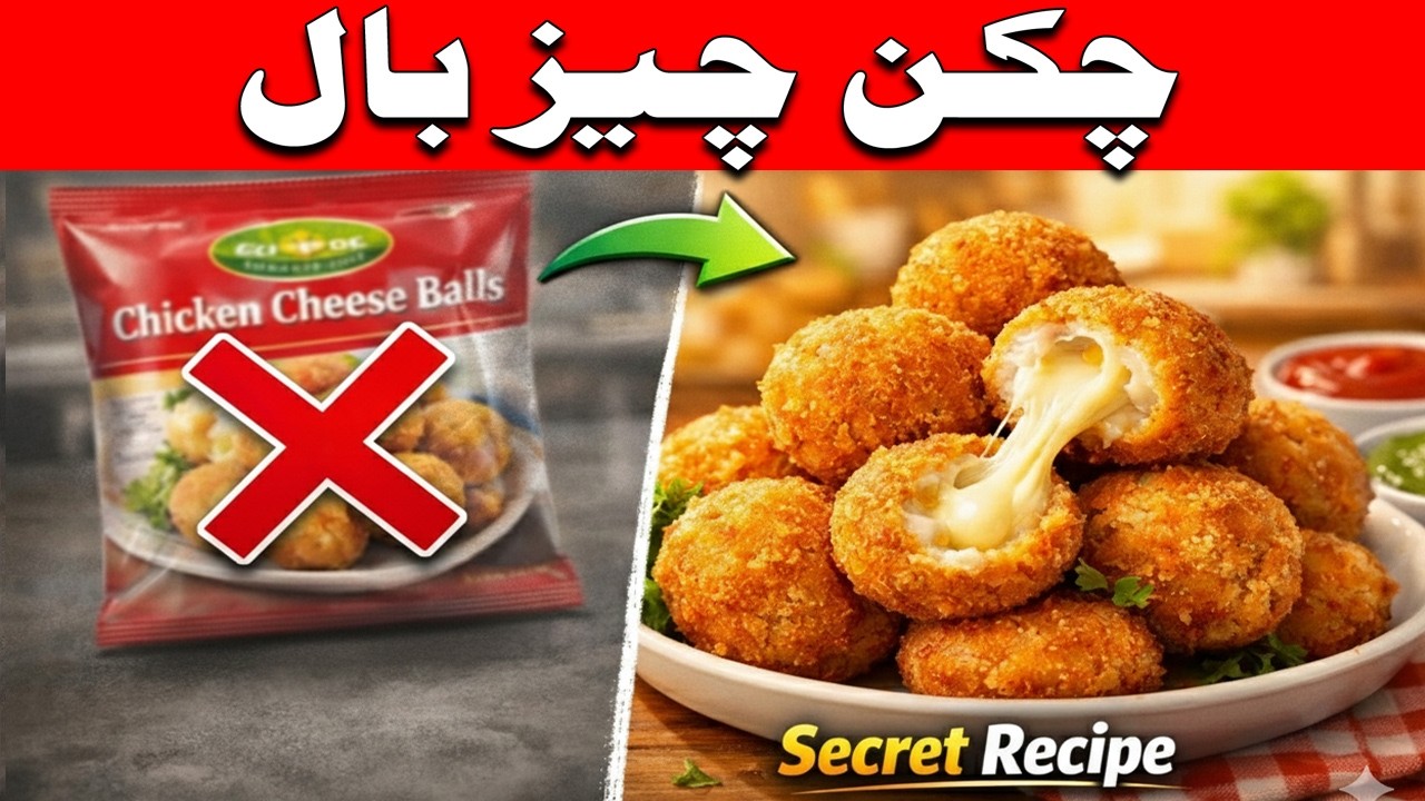 Bazar se lana band! ❌ Ghar pe banayein Chicken Cheese Balls (Secret Recipe) | By MamaFoodSecrets
