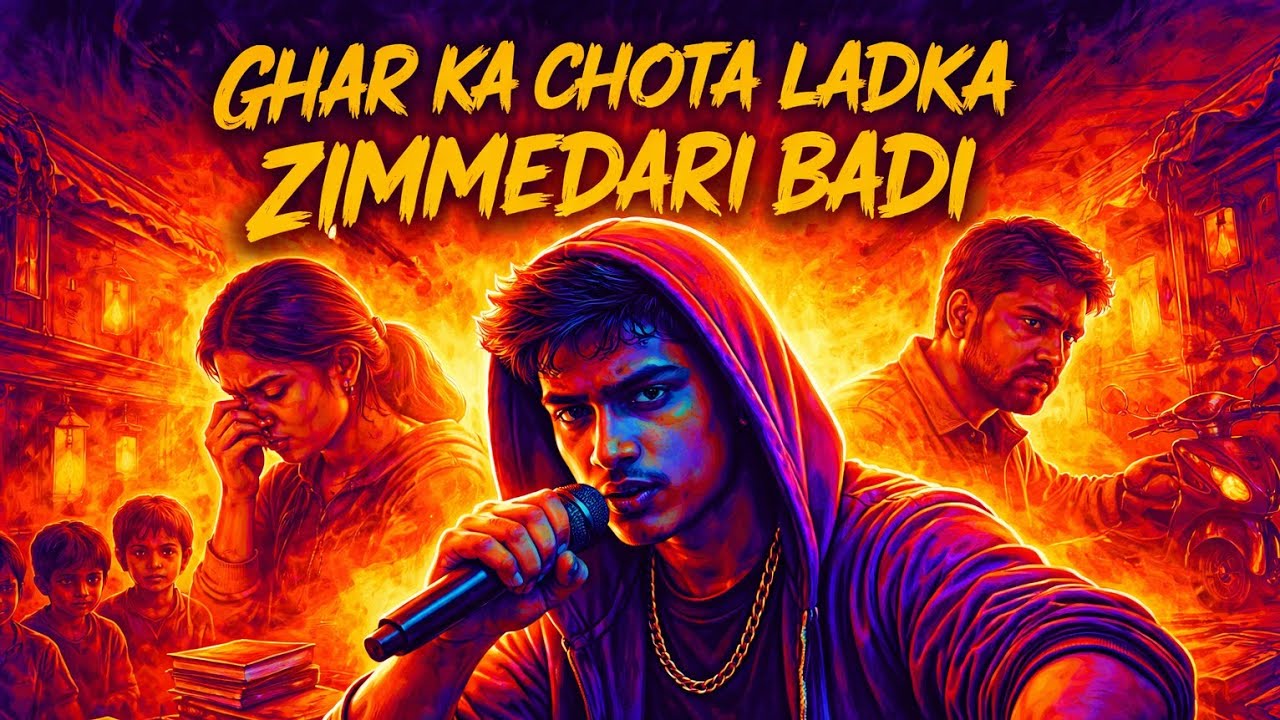 Ghar Ka Chota Ladka 🔥 | Every Middle Class Story | Desi Rap Song