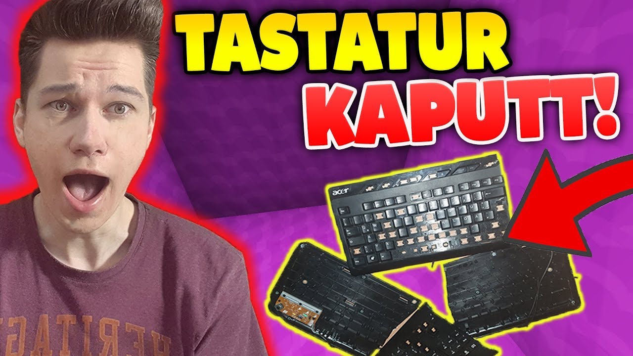 TASTATUR ZERSTÖRT wegen ABGEGRIEFTs PRANK... 😡