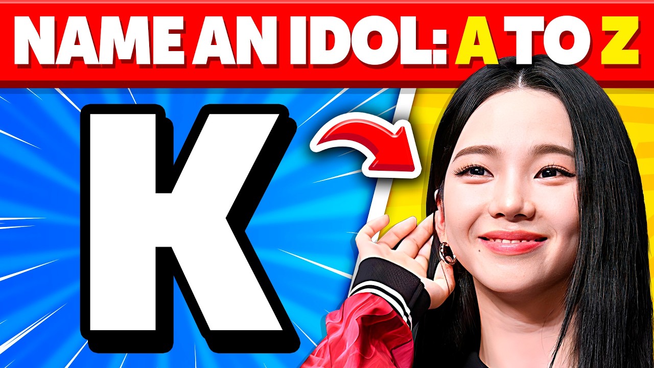 Can You Name a Kpop Idol for EVERY Letter? 🔠 A to Z | KPOP QUIZ 2026