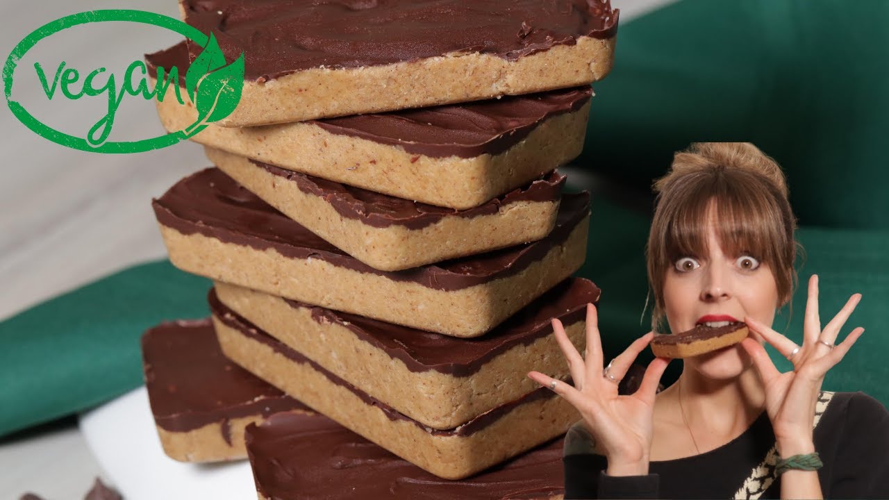 Chocolate peanut butter PROTEIN BAR ~ VEGAN