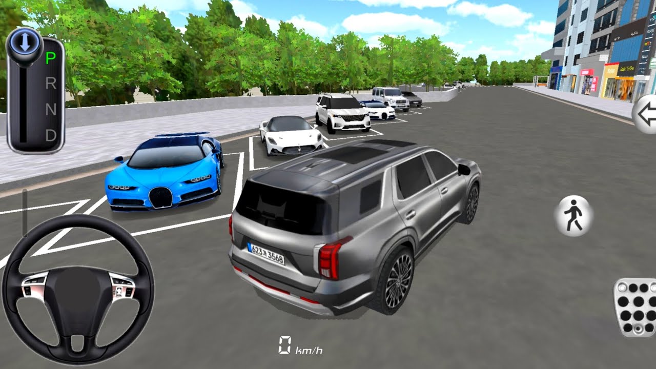 New Black Mercedes G63 For Parking - 3d Driving Class android game || Car Game #gameplay #cargame