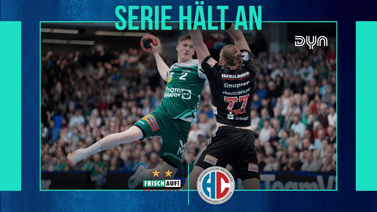 Highlights: FRISCH AUF! G&ouml;ppingen - HC Erlangen (Saison 2025/26) DAIKIN HBL | Dyn Handball