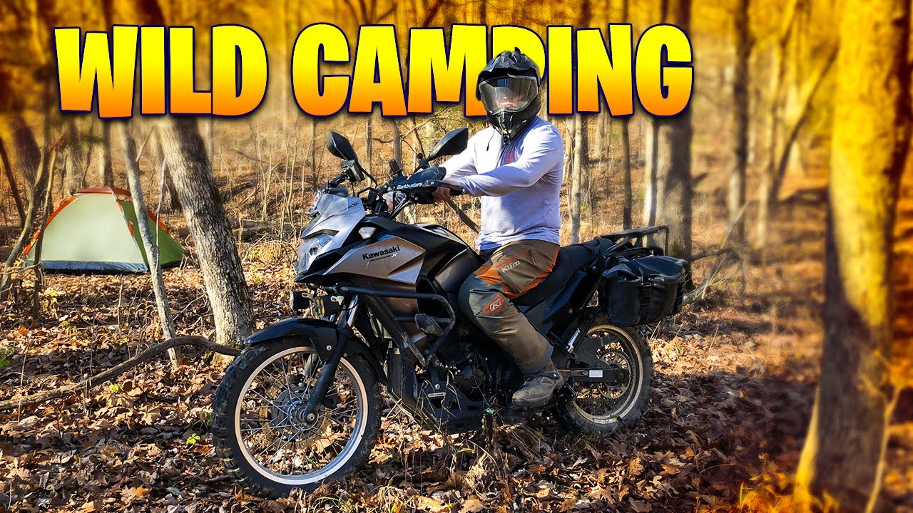Solo Motorcycle Camping with Versys-X 300