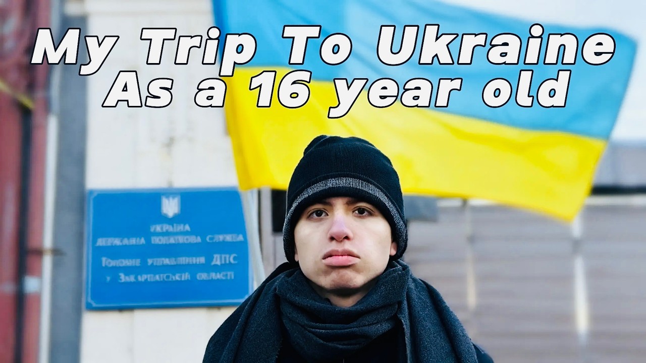 Я посетил Украину 🇺🇦 во время войны, когда мне было 16 лет.