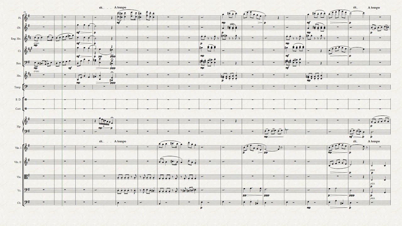 Minuet in G Major for Orchestra