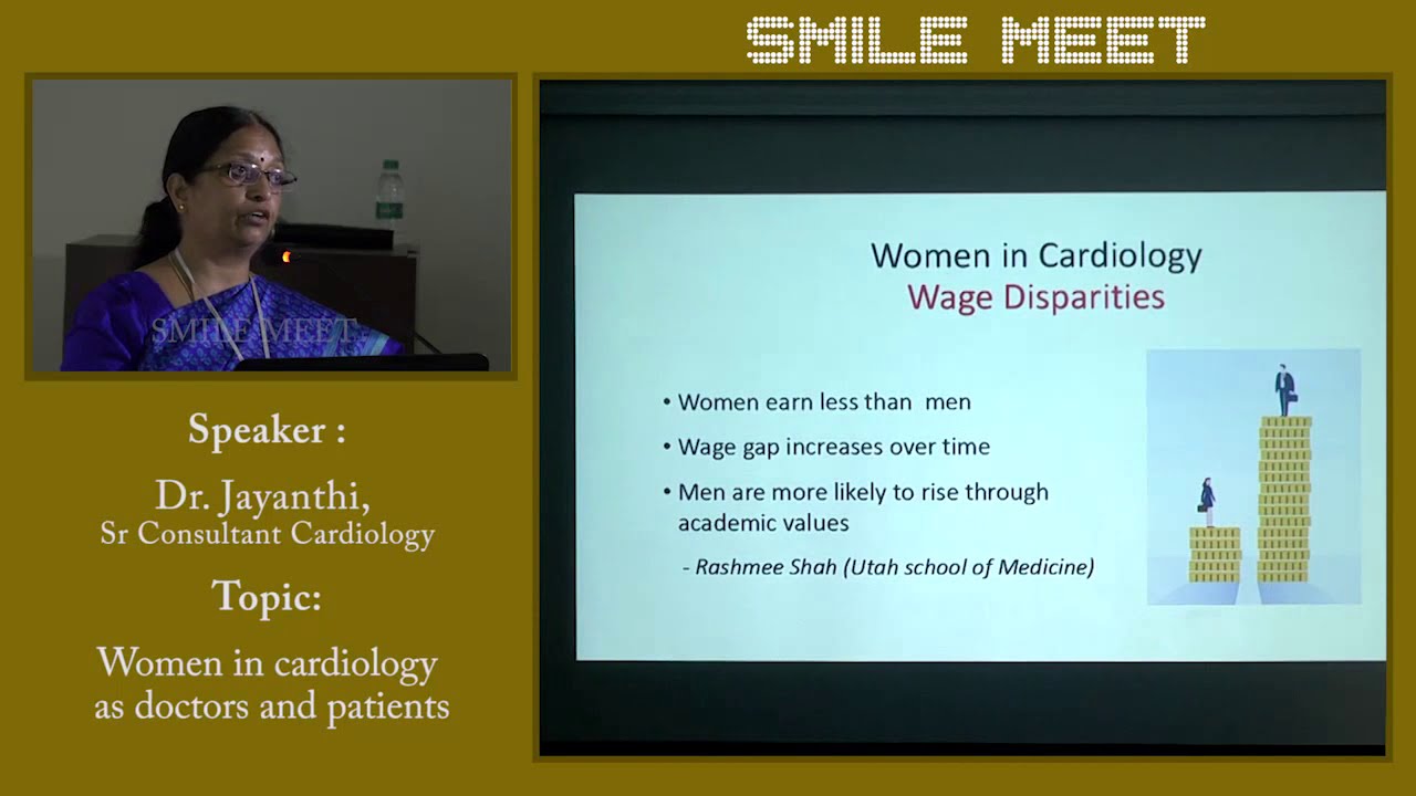 Women as Cardiologists Dr.Jayanthi, Senior cardiologist, Chennai.
