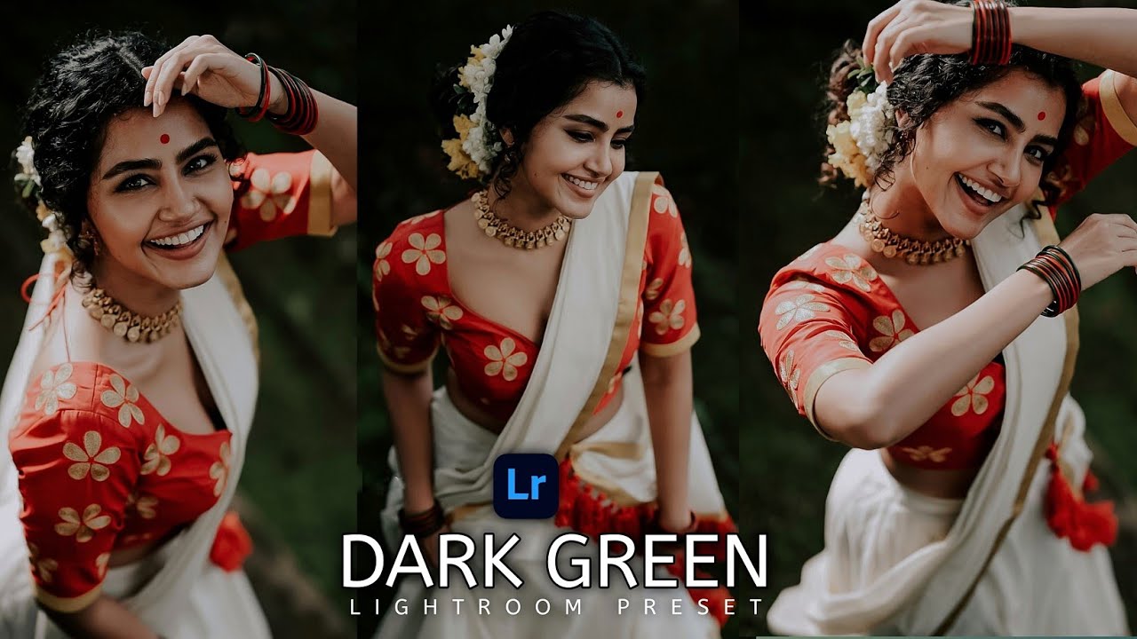 Dark green lightroom preset | Green outdoor preset | Dark green preset | lightroom preset