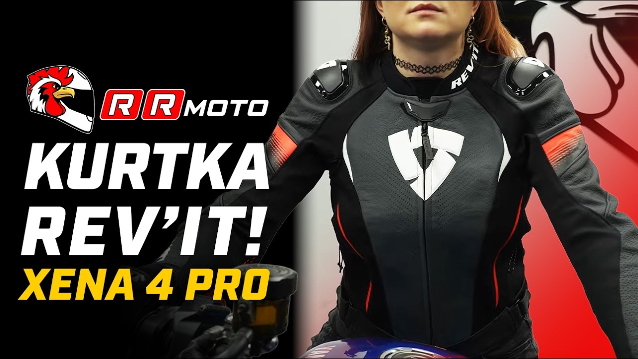 REVIT XENA 4 PRO - damska kurtka skórzana AAA | Sport, ochrona i styl