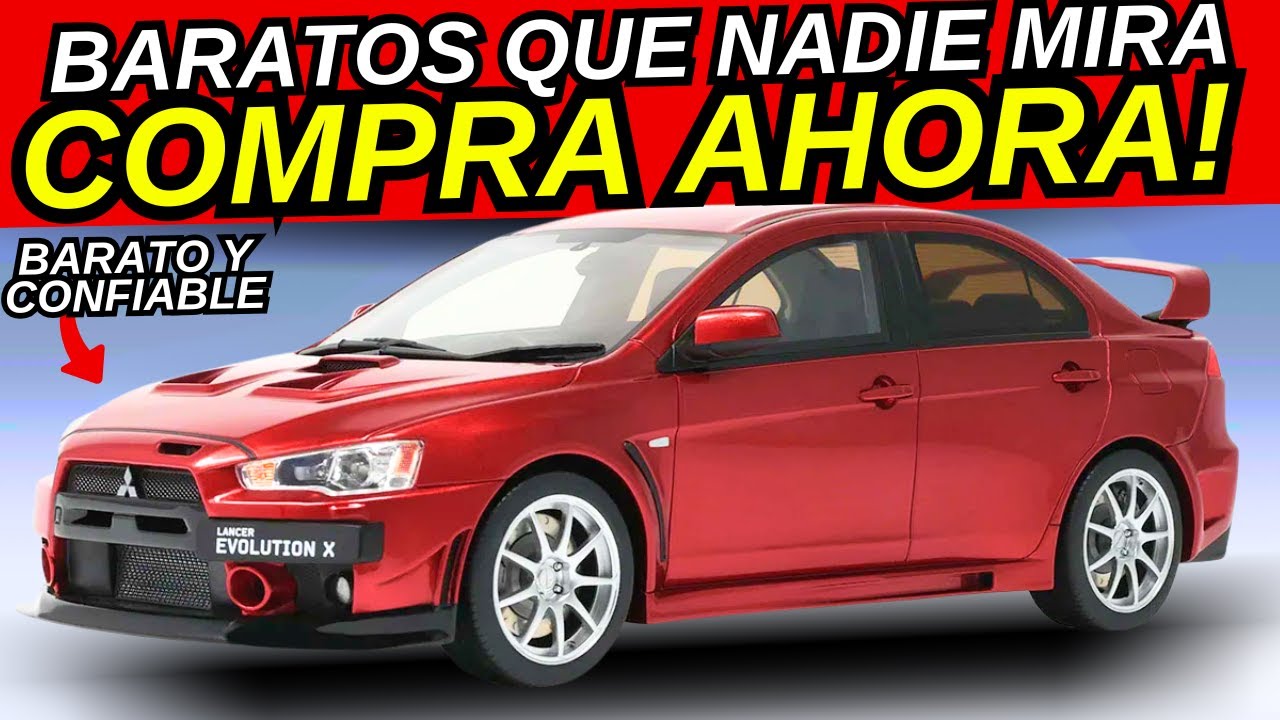 3 AUTOS BARATOS que TODOS IGNORAN pero son JOYAS OCULTAS del Mercado