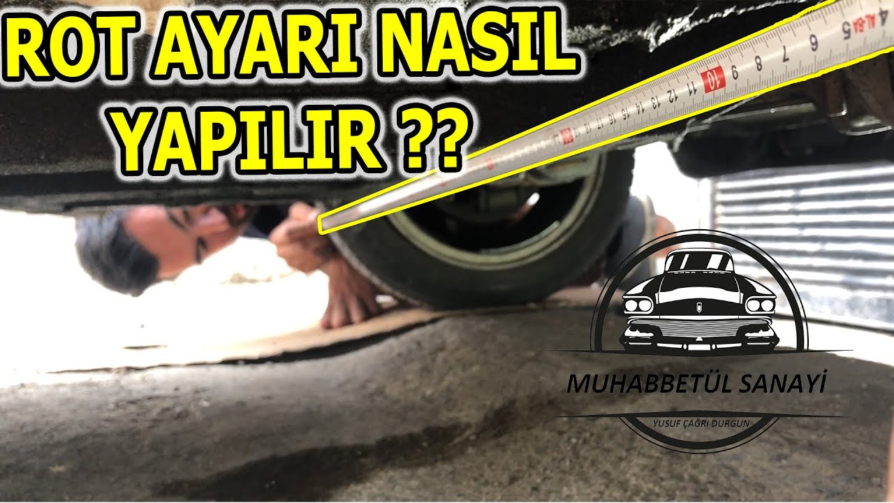 ROT AYARI NASIL YAPILIR ? (ŞERİT METRE İLE)
