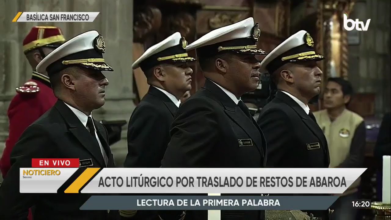 Traslado de los Restos de Eduardo Abaroa Marzo de 2026