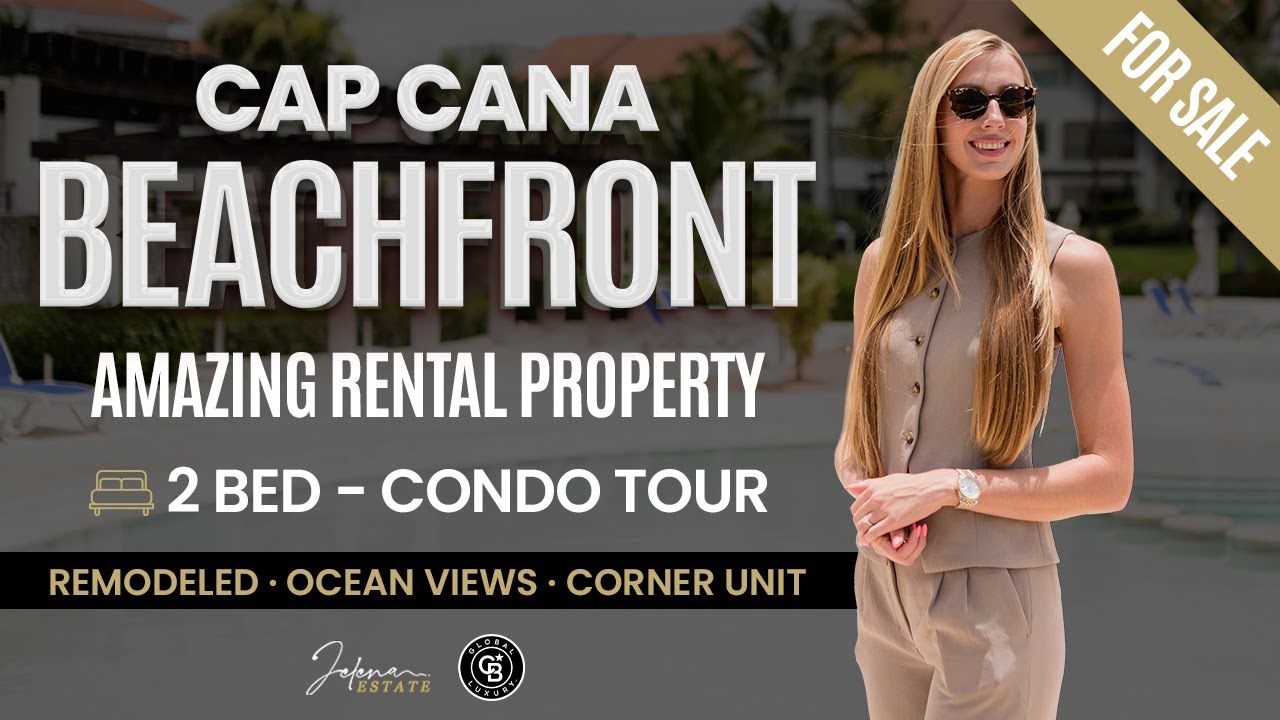 Beachfront 2-Bedroom Condo for Sale in Cap Cana | Ocean Views