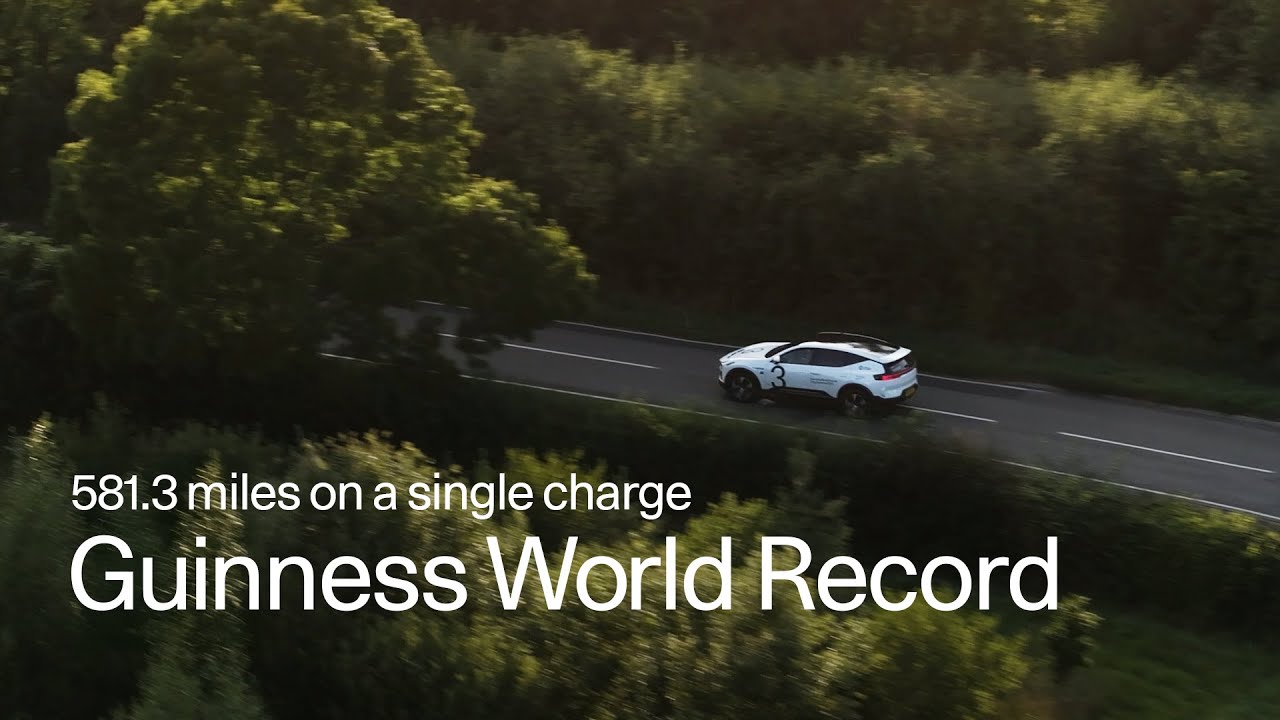 581.3 miles on a single charge. A new Guinness World Record for Polestar 3 | Polestar