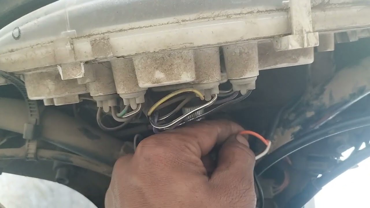 (Jupiter TVs) हेड लाईट डायरेक्ट है तो बटन पर कैसे करें 